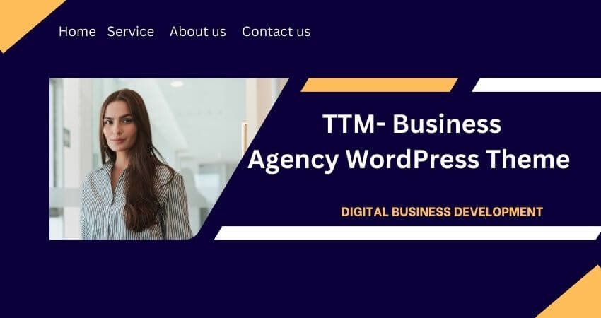 TTM- Business Agency WordPress Theme
